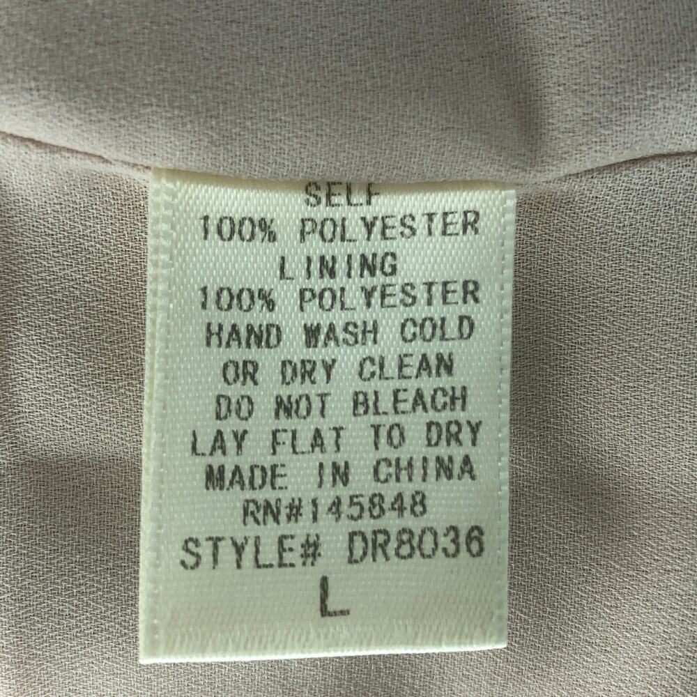 Everly One Shoulder Ruffle Dress - Size Large - Picture 11 of 11